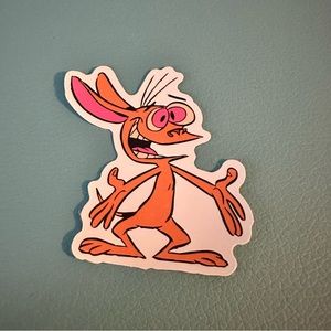 5/$10 Nickelodeon Ren and Stimpy 90s Sticker